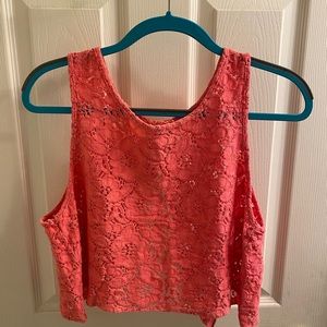 Aeropostale Bethany Mota Tank Top Cover